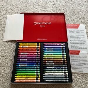 NEW without cellophane Caran d’Ache NeoColor II Aquarelles, 40 ct
